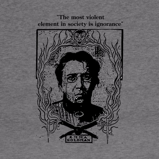 Emma Goldman: Violent Element by iceagethaws